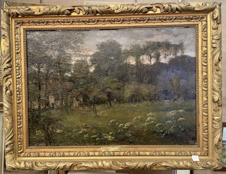 Forest landscape by Ferdinand TROUPEAU