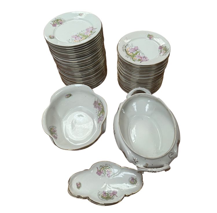 Art Nouveau service