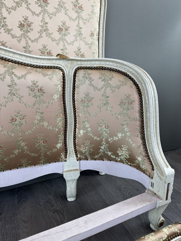 Letto in legno, inizio XX secolo