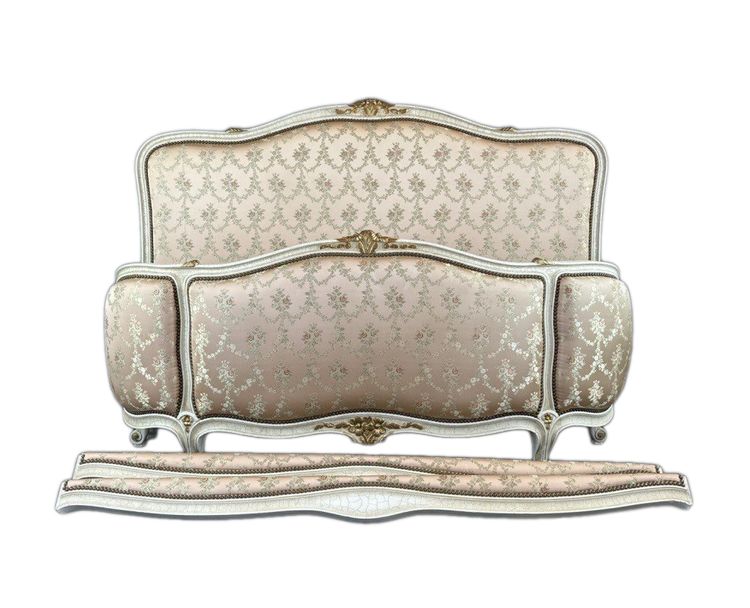 Letto in legno, inizio XX secolo