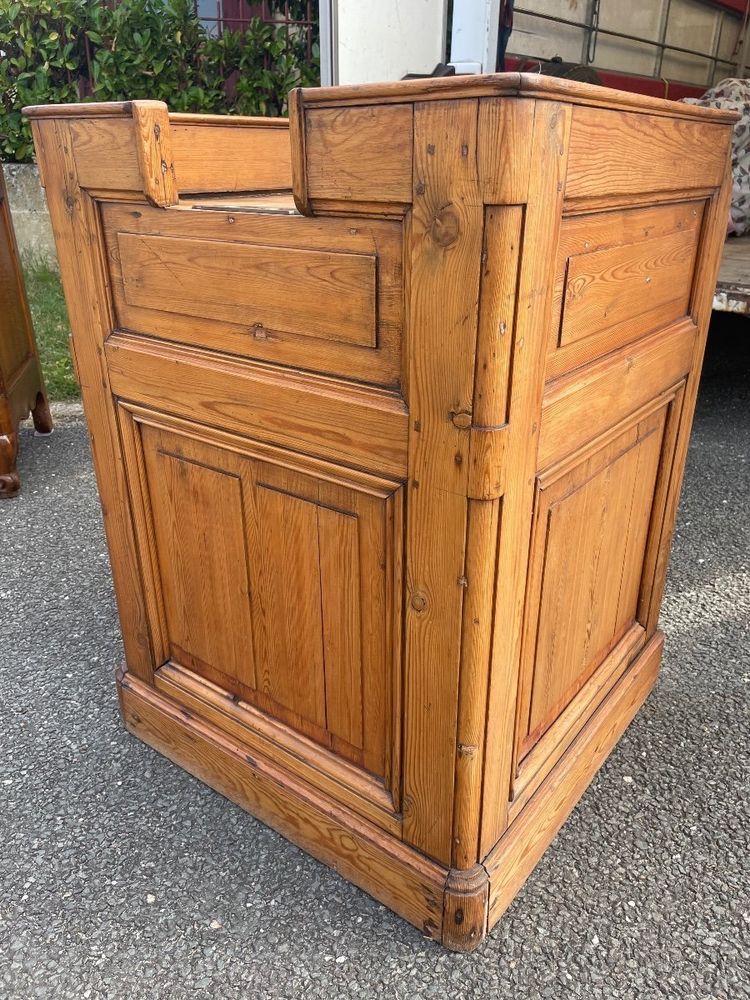 Comptoir D’épicerie En Pin, époque 19 éme 