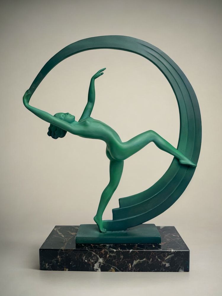 Janle - Max Le Verrier - Scultura Art Déco Baccanale