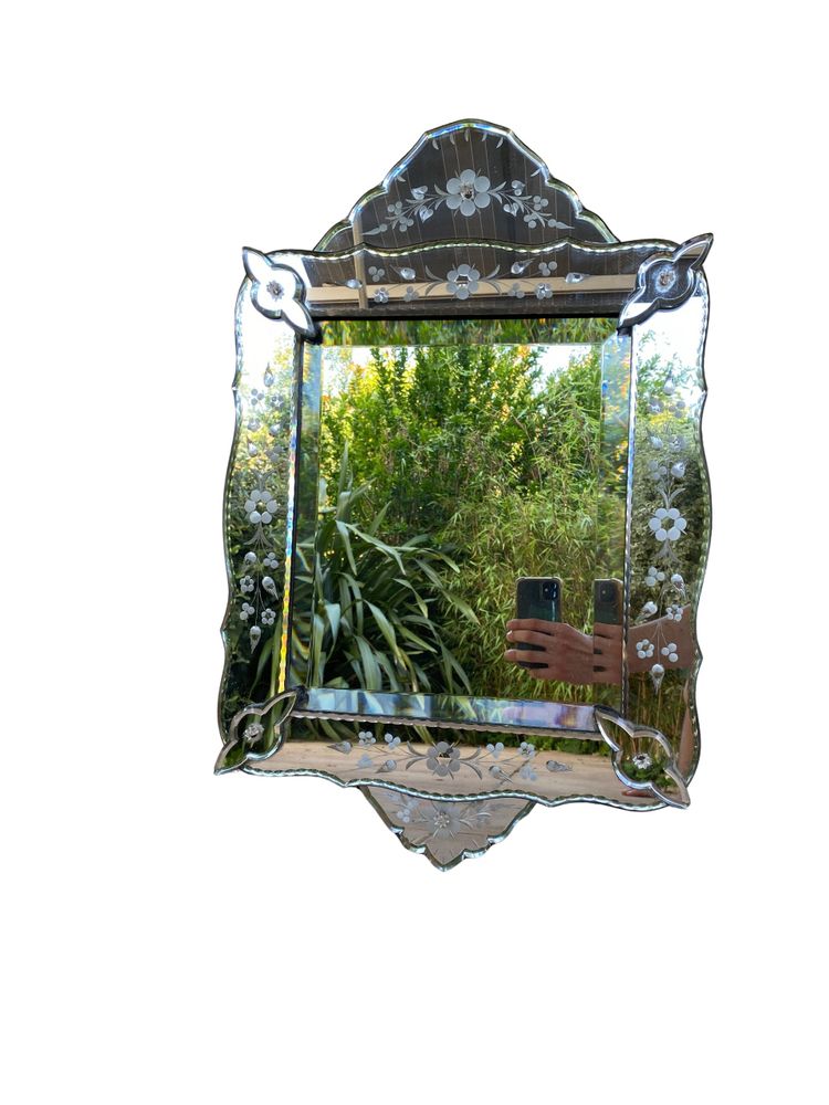 Genuine Venetian wall mirror - 19th century