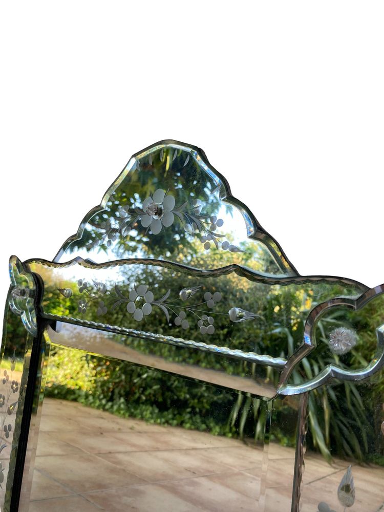 Genuine Venetian wall mirror - 19th century