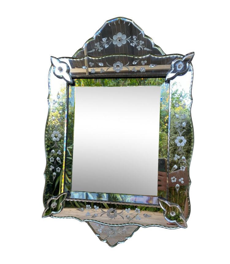 Genuine Venetian wall mirror - 19th century