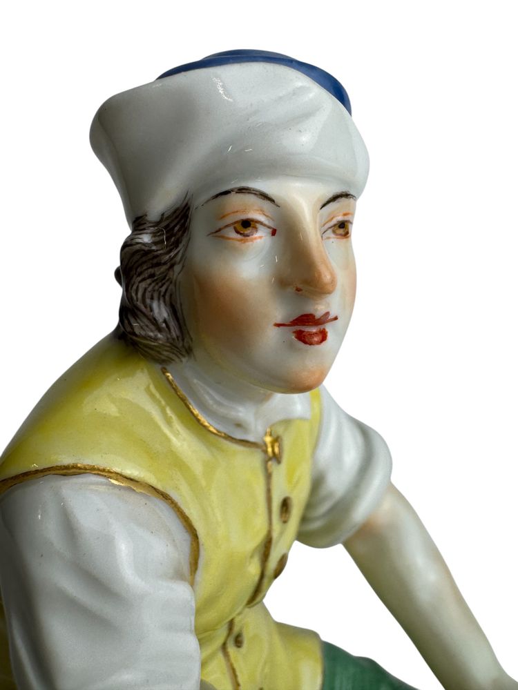 Meissen. Porcelain figure Potter from the series of artisans