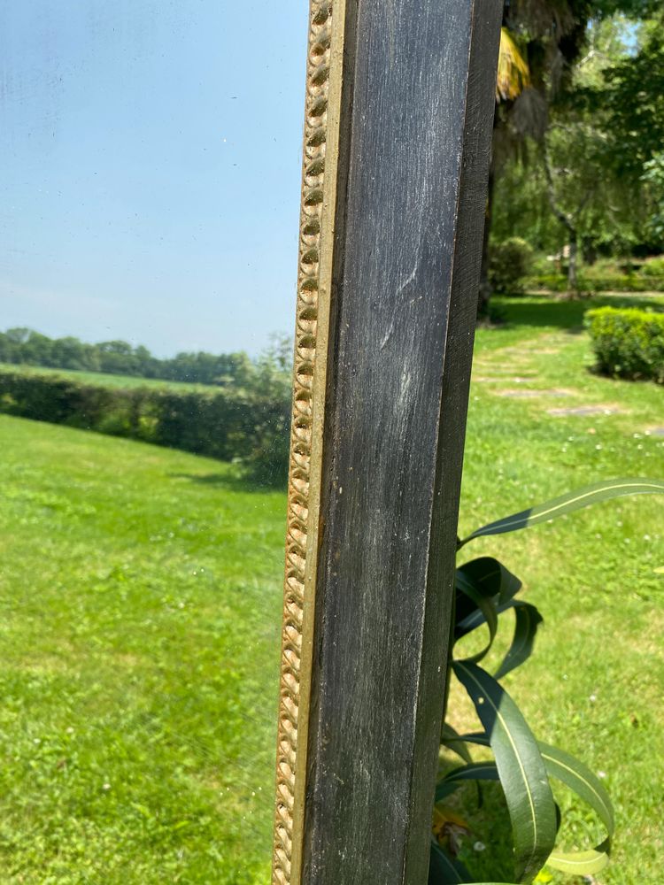 Specchio trumeau in legno in stile Luigi XVI - XIX secolo