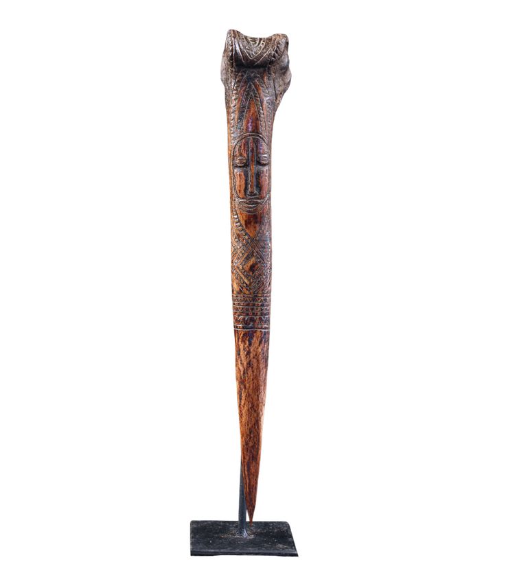 Bone dagger, tribal art, Oceanic art, Oceania, weapon, Papua New Guinea, Pacific, 38 cm