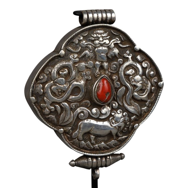 Boîte reliquaire "Gau" - Tibet