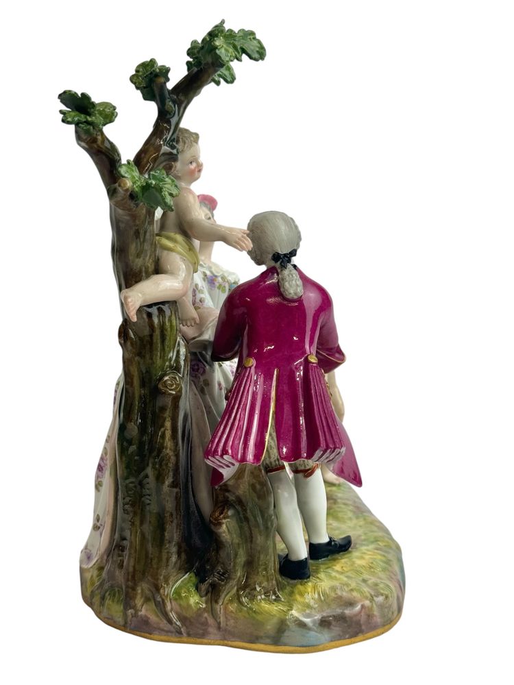 Meissen - Groupe en porcelaine Les Fiançailles