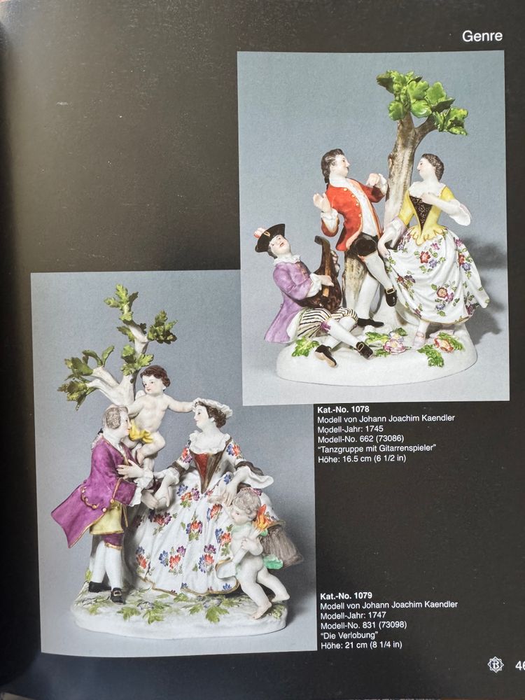 Meissen - Groupe en porcelaine Les Fiançailles
