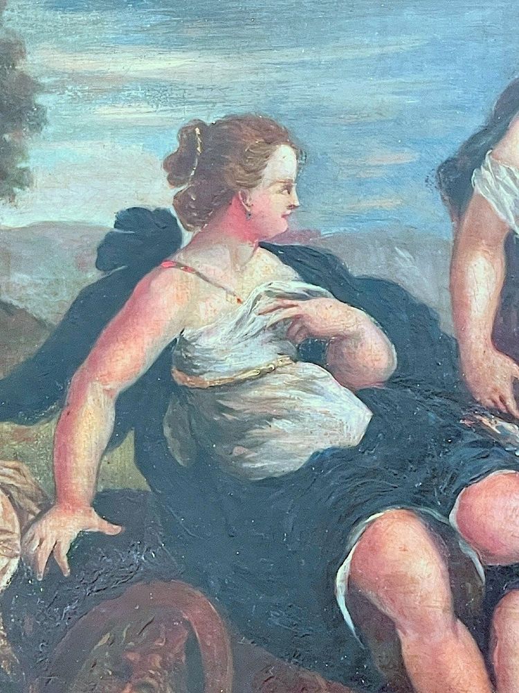 Scuola francese del XVII secolo - Il giudizio di Paride