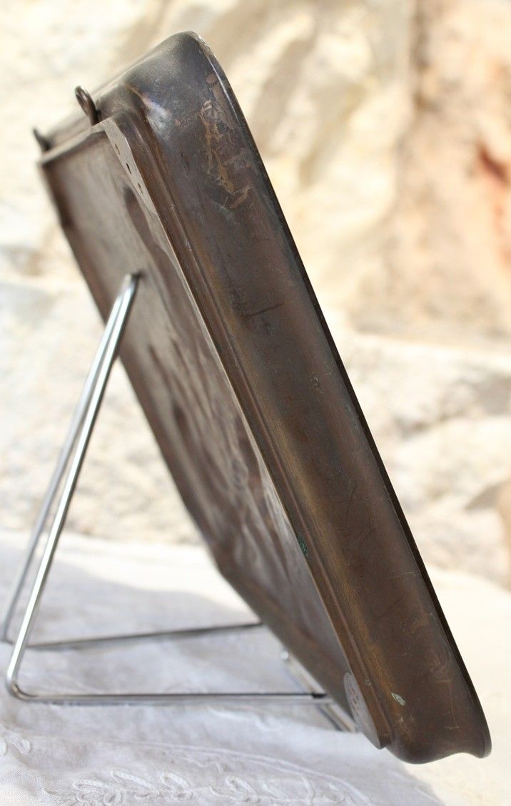 Grande placca in bronzo con scena satirica secondo Clodion, Thiébaut Frères XIX secolo