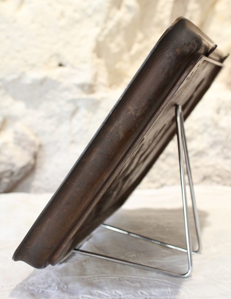 Grande placca in bronzo con scena satirica secondo Clodion, Thiébaut Frères XIX secolo