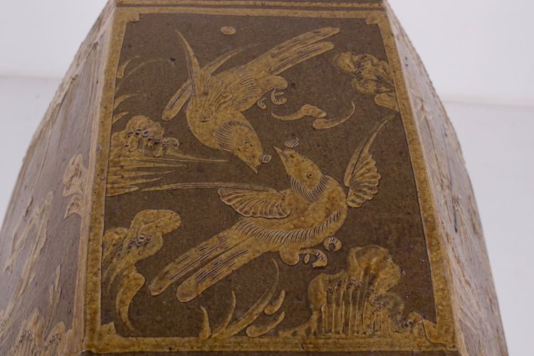 Großes sechseckiges Glas von Martaban