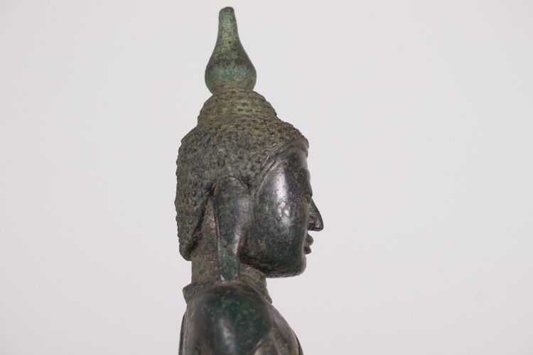 Bouddha en Bronze du Laos, 18ème siècle.