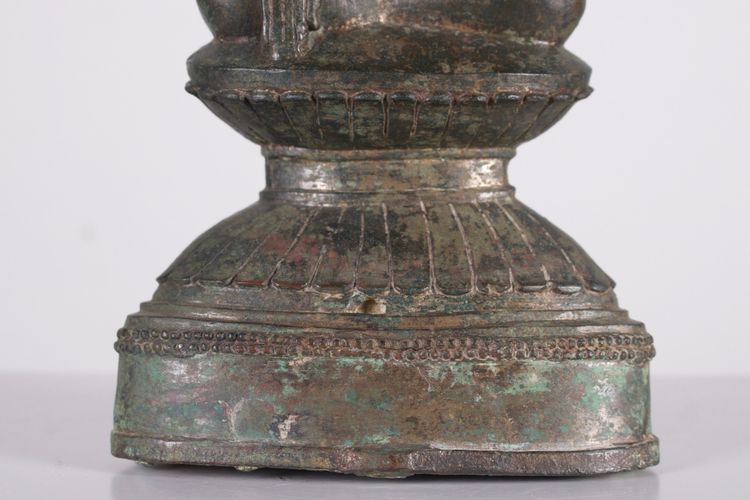 Bouddha en Bronze du Laos, 18ème siècle.
