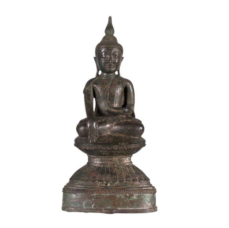 Bouddha en Bronze du Laos, 18ème siècle.