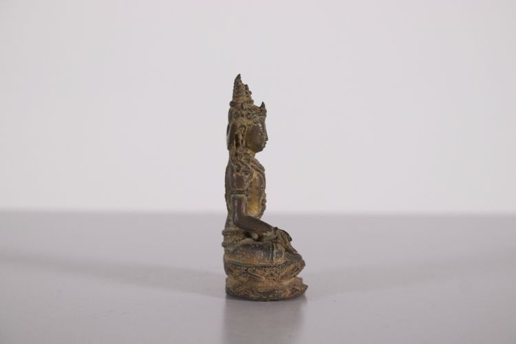 Bodhisattva Manjushri in Bronze, Java