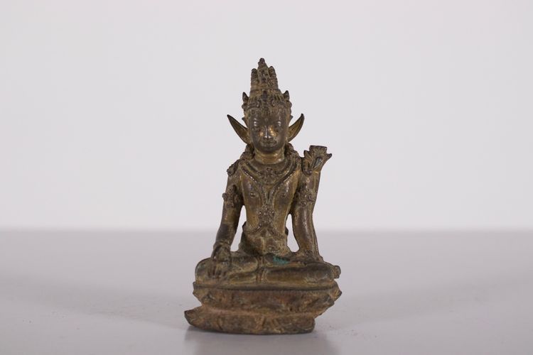 Bodhisattva Manjushri in Bronze, Java