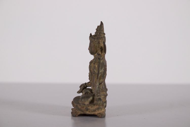 Bodhisattva Manjushri in Bronze, Java
