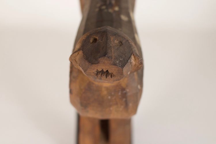 Figura del guardiano della scimmia Dayak Hapatong