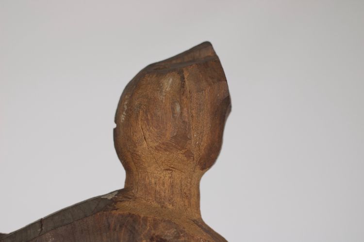 Figura del guardiano della scimmia Dayak Hapatong