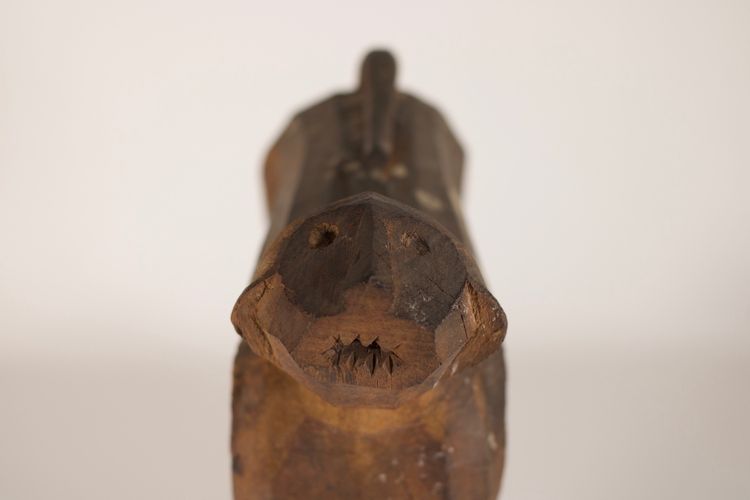 Figura del guardiano della scimmia Dayak Hapatong