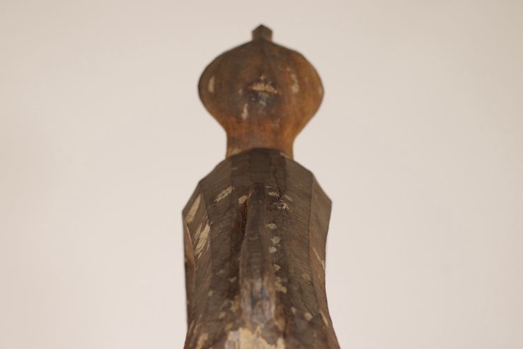 Figura del guardiano della scimmia Dayak Hapatong