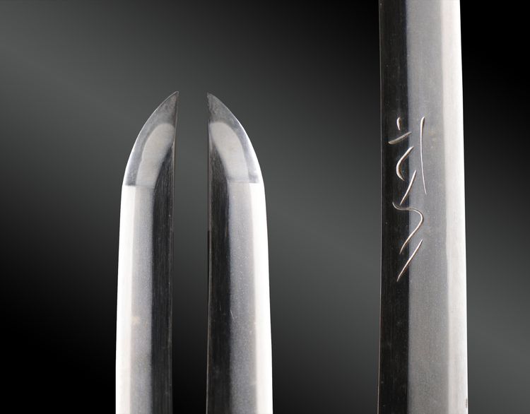 Spada giapponese, katana in shirasaya, koshirae, certificato NTHK. Giappone, fine EDO (era Kansei)