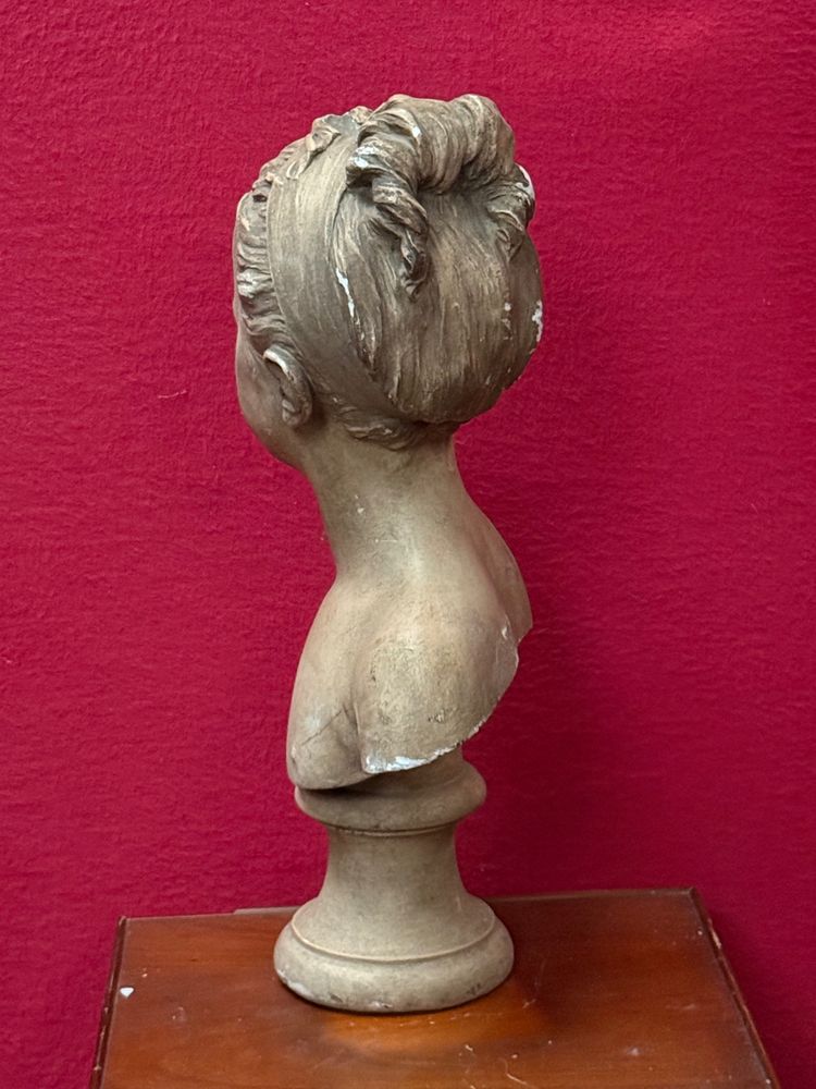 Busto su un piatto