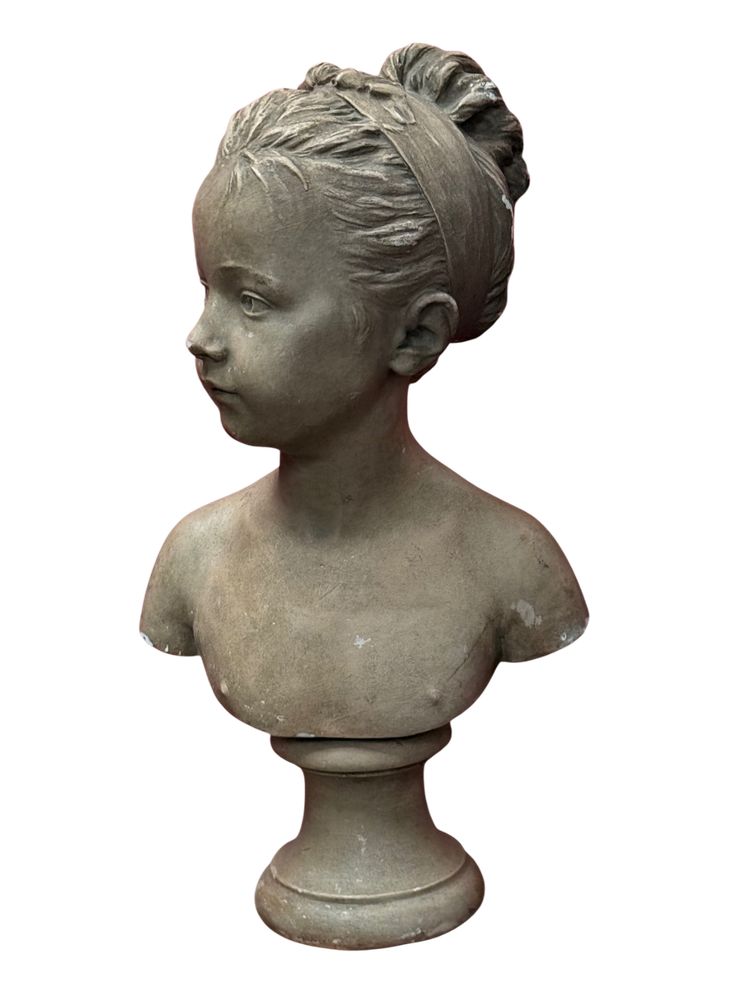 Busto su un piatto