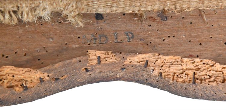 Poltrona cabriolet in stile Luigi XV con timbro MDLP di Martin Delaporte (morto nel 1756)
