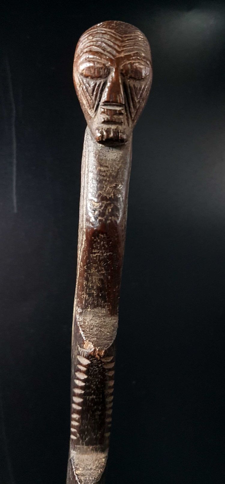 Spatulle cérémonielle, peuple Songye R.D.C.