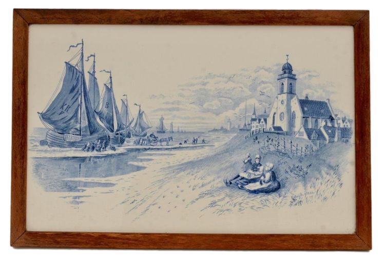 Plaque porcelaine