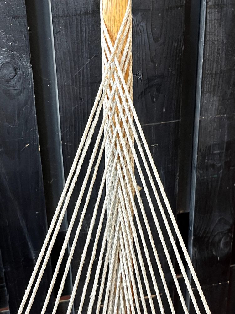 Sedia Harp Design scandinavo Edizione anni '70