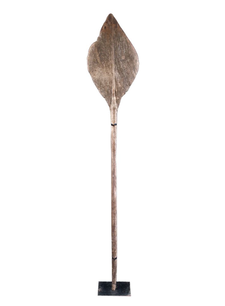Pagaie, Fleuve Sépik, Art Océanien, Art tribal, Océanie, Sculpture, Objet de marine, Océanie, 162 cm