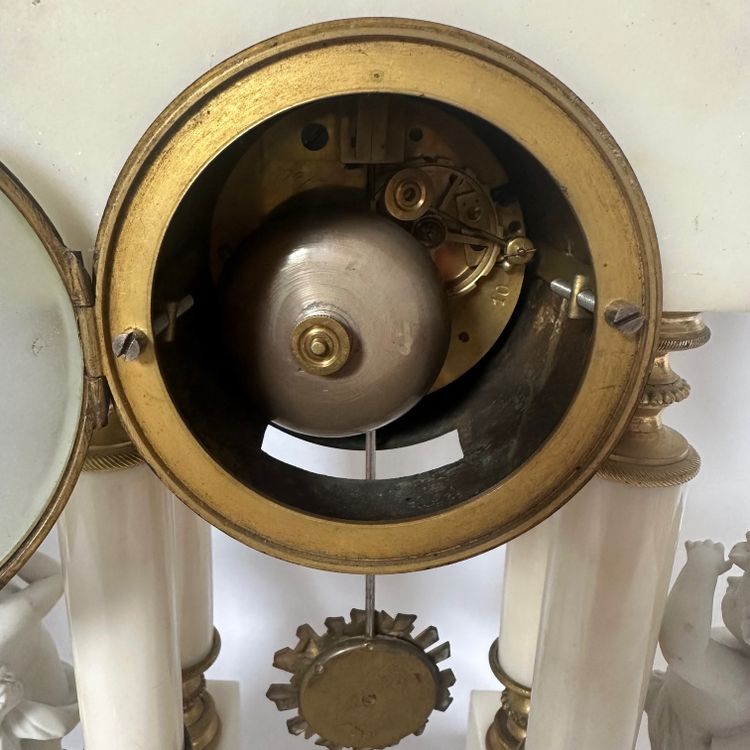 Large Louis XVI style fireplace surround