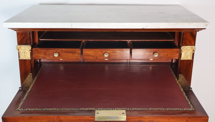 Scrivania a ribalta in stile Impero