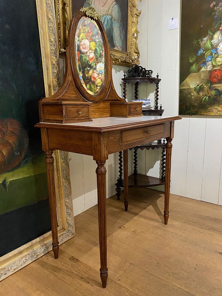 Coiffeuse de style Louis XVI début XXe