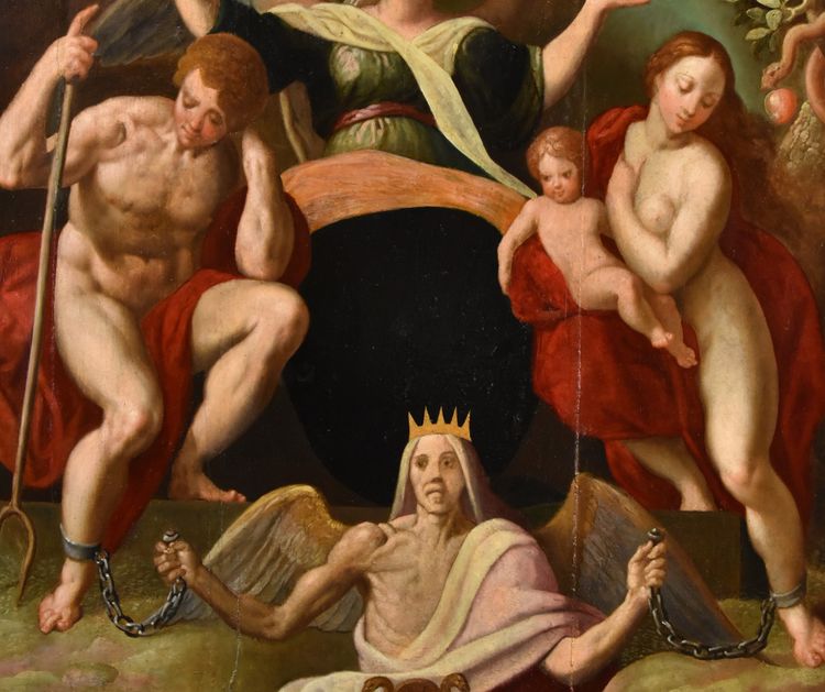 Die Erlösung von Adam und Eva, Jacob de Backer (Antwerpen 1555 – 1585)