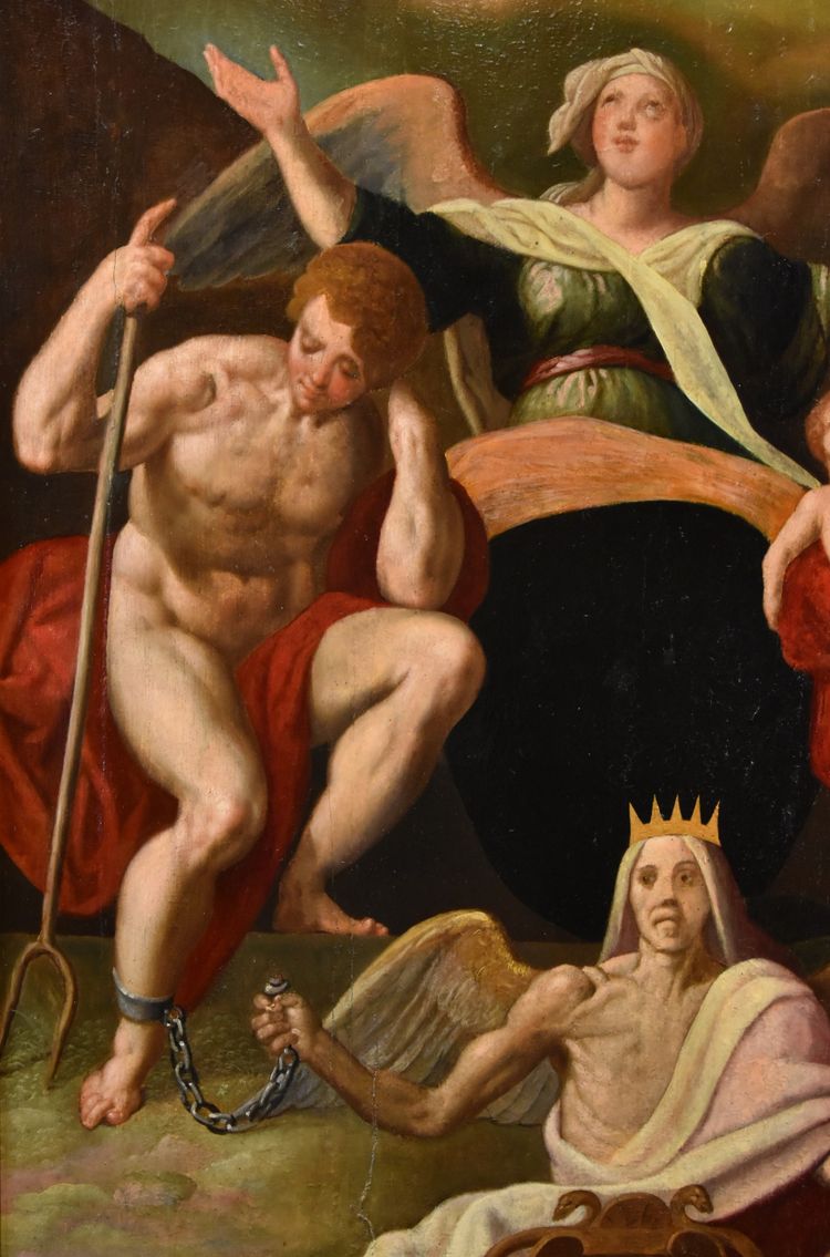 Die Erlösung von Adam und Eva, Jacob de Backer (Antwerpen 1555 – 1585)