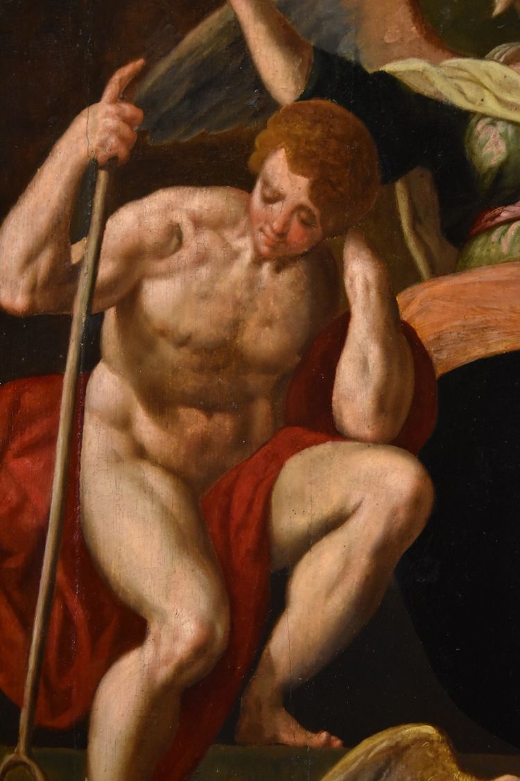 Die Erlösung von Adam und Eva, Jacob de Backer (Antwerpen 1555 – 1585)