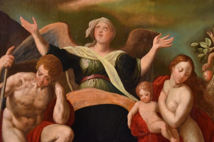 Die Erlösung von Adam und Eva, Jacob de Backer (Antwerpen 1555 – 1585)