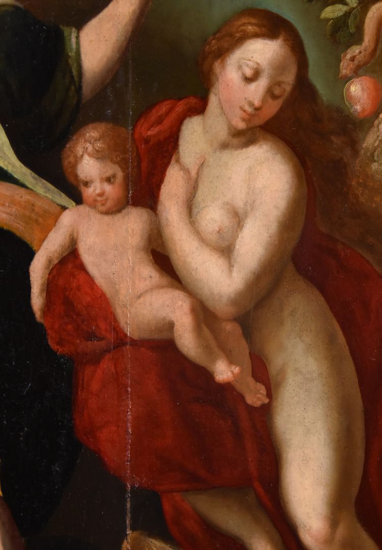 Die Erlösung von Adam und Eva, Jacob de Backer (Antwerpen 1555 – 1585)