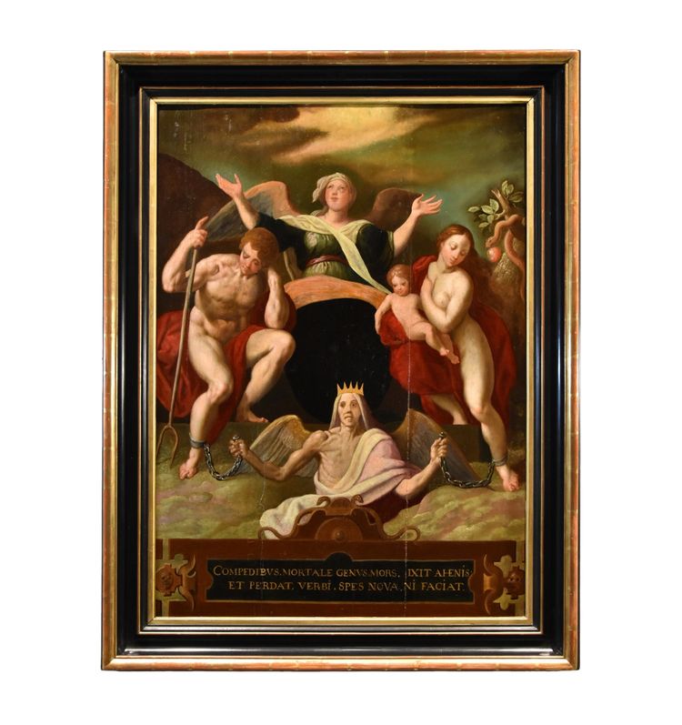 Die Erlösung von Adam und Eva, Jacob de Backer (Antwerpen 1555 – 1585)