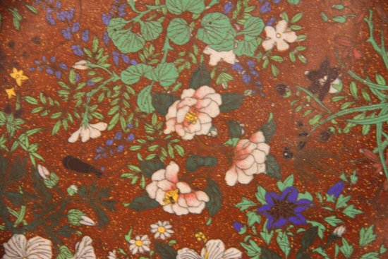 Plat Chinois En émail Cloisonné d'époque XIXème Siècle