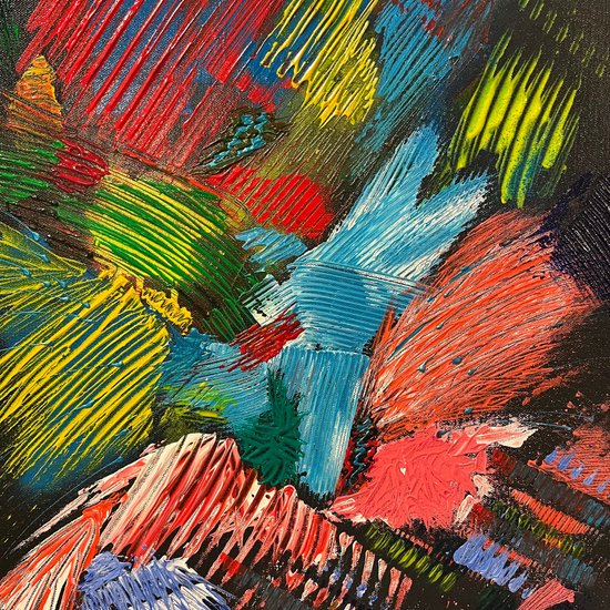 Acryl auf Leinwand Original von christophe POINT