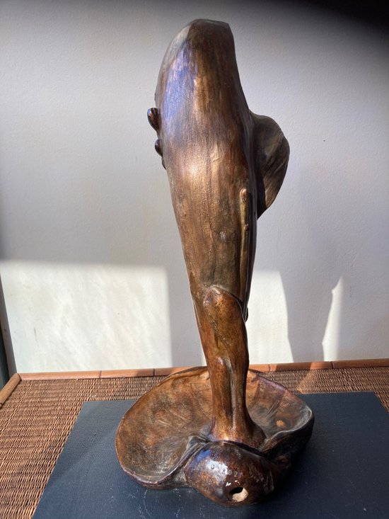 Terracotta statue of Goldscheider