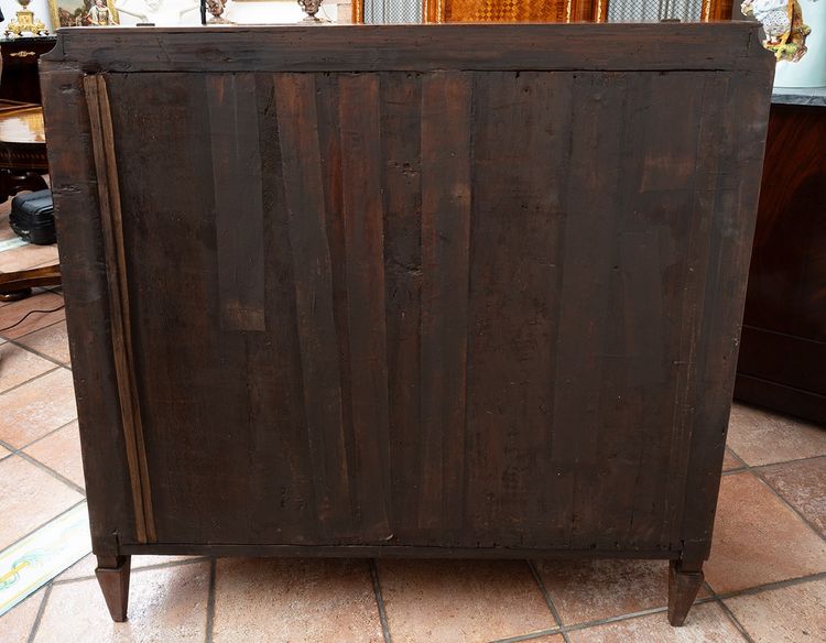 Bureau ancienne Louis XVI, Lombardie (Italie) 18siècle.